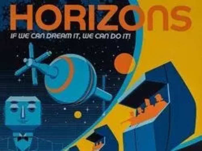 Horizons was a very popular dark ride that closed twice before being replaced by Mission: SPACE.