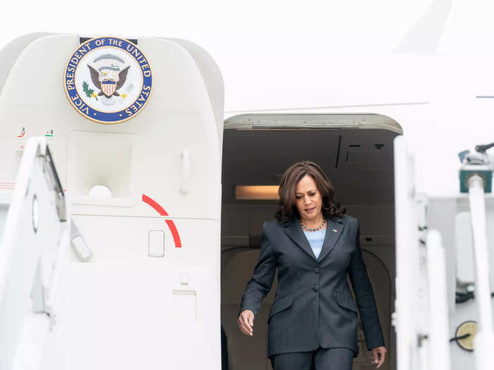 The vice president is generally prohibited from flying on "Air Force One," a plane carrying the president.