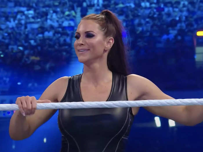 Her final match was in 2018 at WrestleMania 34 with Triple H against Ronda Rousey and Kurt Angle. It was Rousey