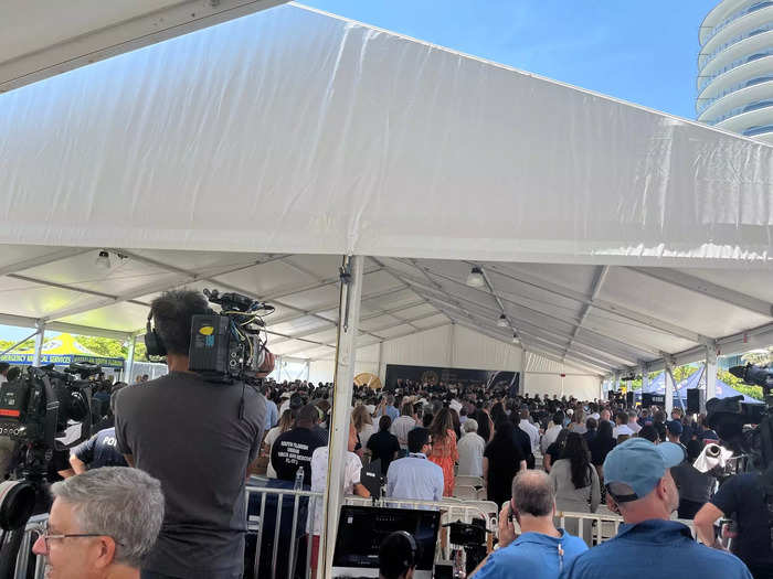 Families and friends of the victims gathered for a remembrance ceremony on June 24, 2022