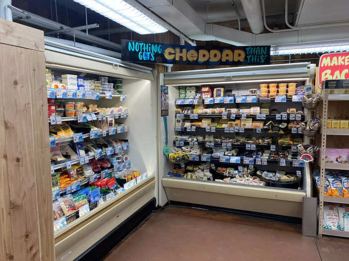 There’s also an extensive cheese and dairy section, but I skipped over it since I’m lactose intolerant.