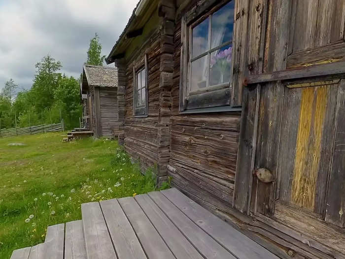 Von Horn said the Fäbodarna program features a cabin in the style of the Sami people, indigenous people to Sweden and other Scandinavian countries.