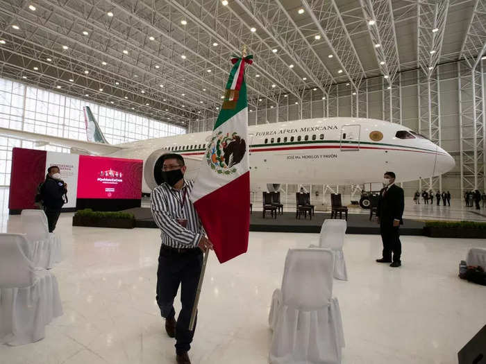 …and converted airliners, like Mexico