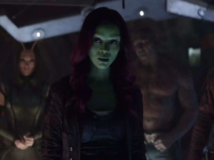 Gamora was killed in "Avengers: Infinity War," but there