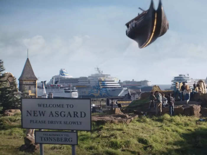 New Asgard is located in Norway.