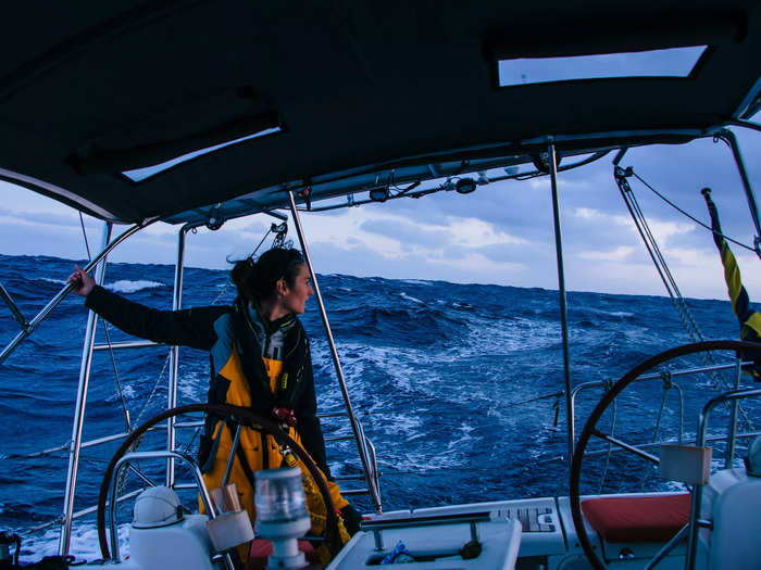 But working full-time on top of sailing full-time is sometimes "incompatible," Darsy said.