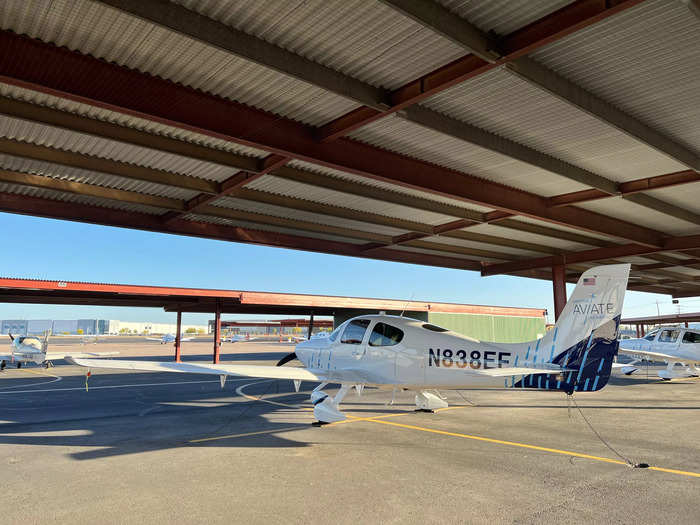 After a quick lap around the campus, it was time to land. My flight jitters started to kick in again, but Solomon landed expertly with less impact than I’ve come to expect from commercial flights.