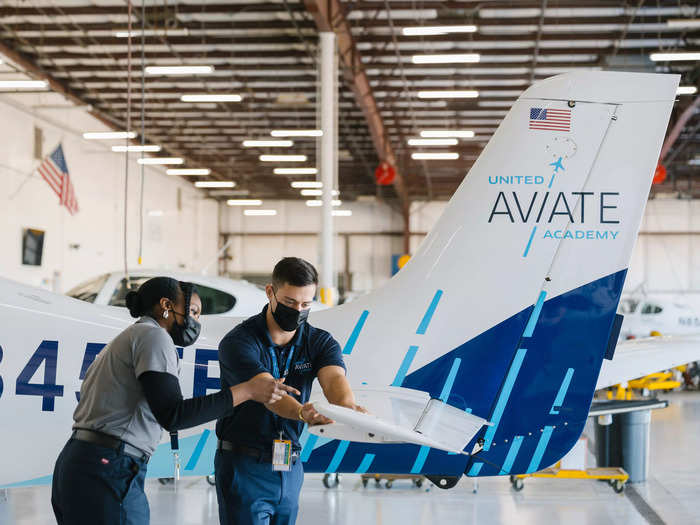 The United Aviate Academy is the first step for an aspiring United Airlines captain.