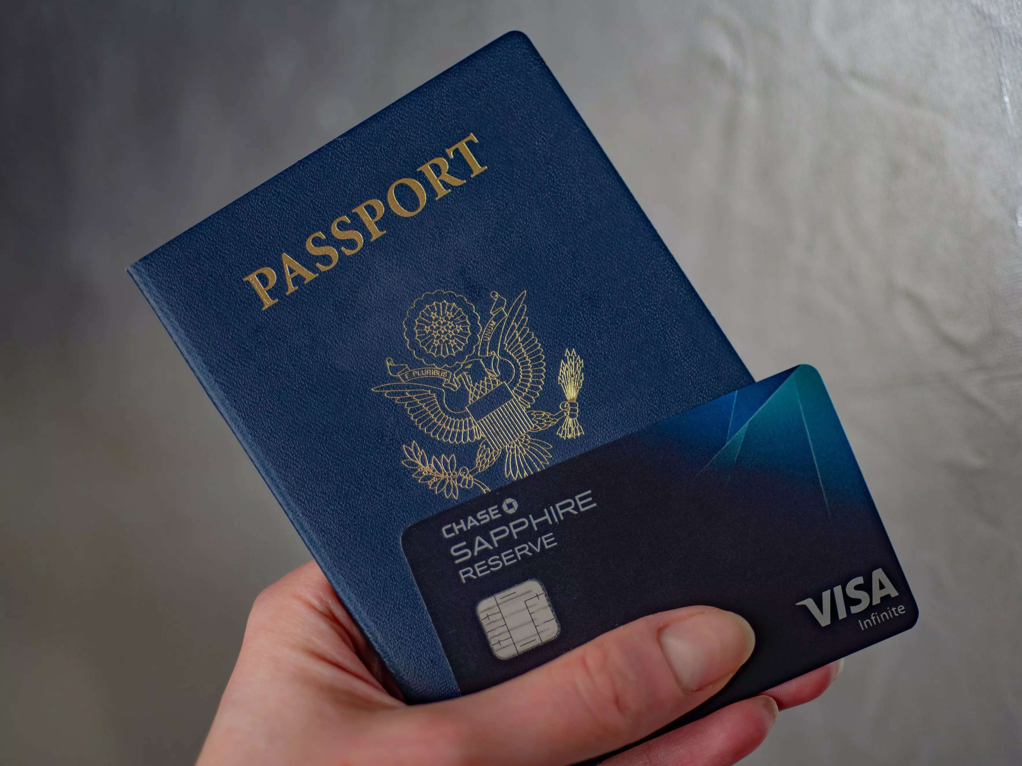 Passport and Chase Sapphire Reserve credit card