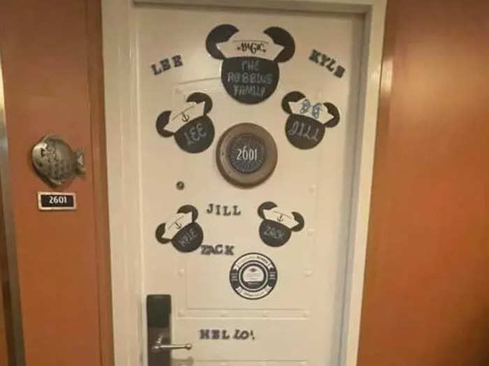 Door decorations are a great way to get the most out of the Disney Cruise experience.