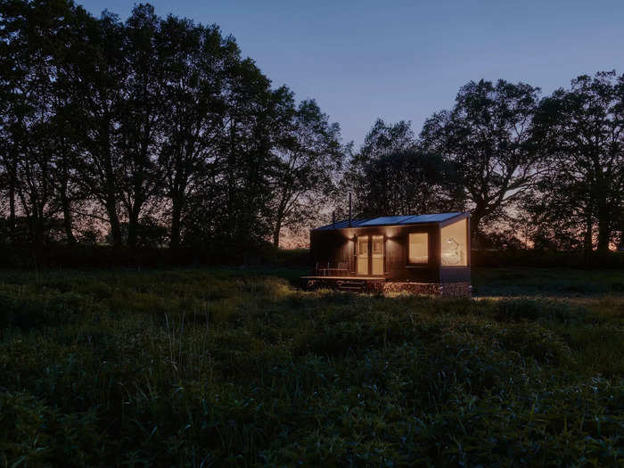 In October 2021, German hospitality startup Raus began placing cabin rentals in remote locations near Belin, giving city dwellers a nearby reprieve.