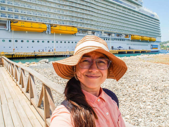 I took a seven-day cruise on board the world