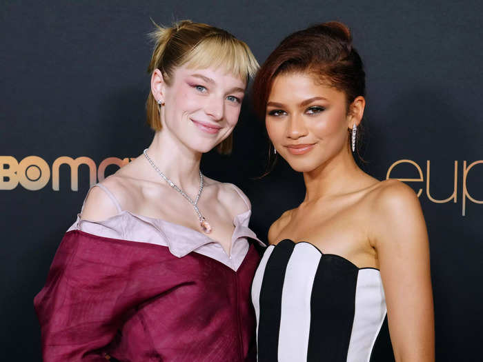 Zendaya and Hunter Schafer