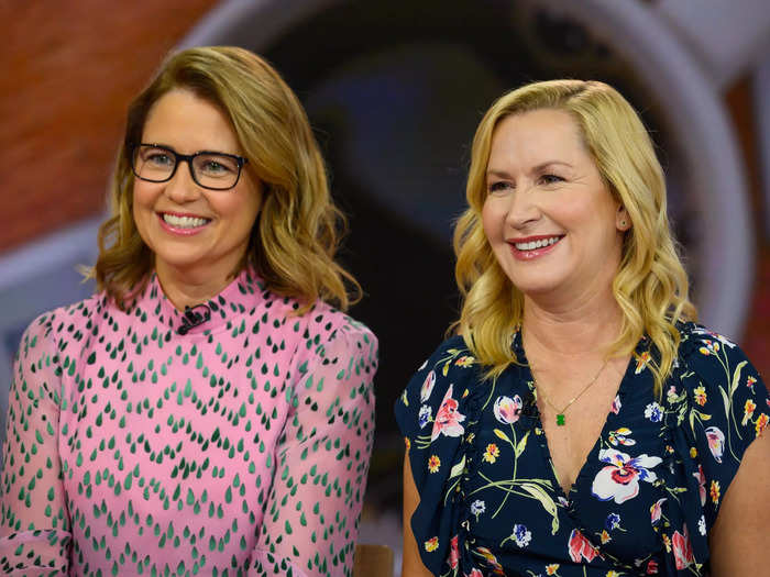 Jenna Fischer and Angela Kinsey have created a podcast and written a book about their time as real (and fictional) coworkers and friends on "The Office."