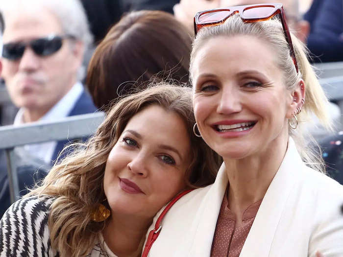 Drew Barrymore and Cameron Diaz were friends before "Charlie