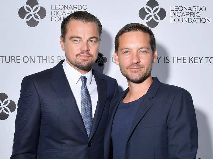 Leonardo DiCaprio and Tobey Maguire became friends as child actors, and have since played friends in two films.