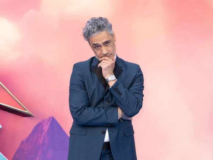 Taika Waititi, the "Thor: Love and Thunder" director and voice of fan-favorite character Korg, also made an appearance on the London red carpet.
