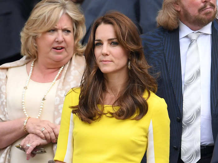 2016: Middleton rewore a bright yellow Roksanda Ilincic Ryedale dress that she previously wore during a royal visit to Sydney in 2014.