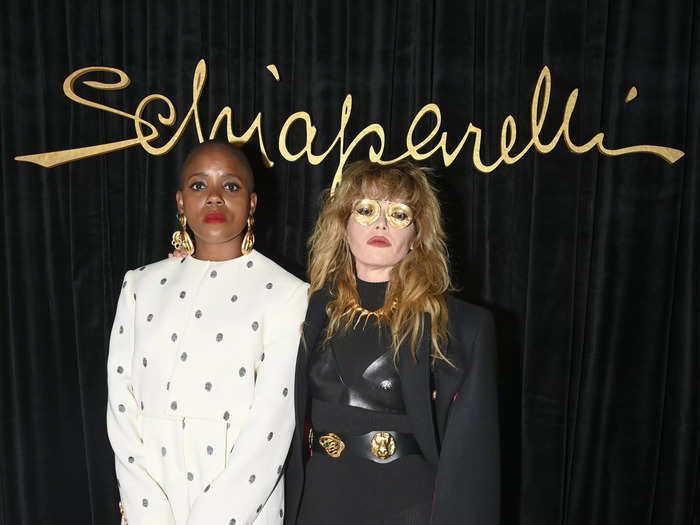 Director Janicza Bravo looked elegant in a white dress, while Natasha Lyonne stole the show in a black outfit with gold details.