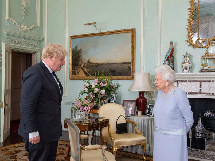 Boris Johnson was the 14th prime minister Queen Elizabeth worked with.