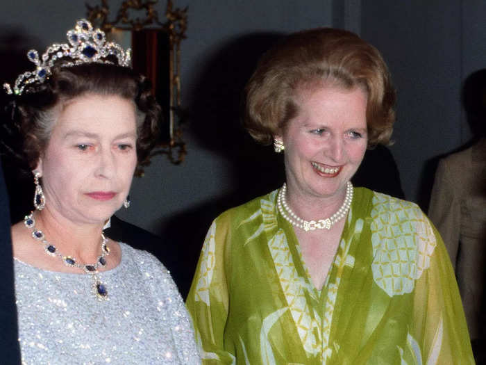 When Margaret Thatcher became the first female prime minister of the UK, she and the Queen began a relationship that was reportedly strained.