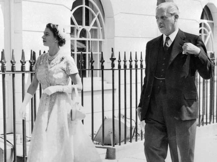 Harold Macmillan loved to share gossip with the Queen when he served as prime minister between 1957 and 1963.