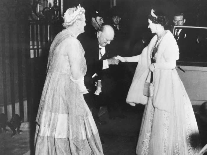 The first prime minister Queen Elizabeth worked with was Winston Churchill.