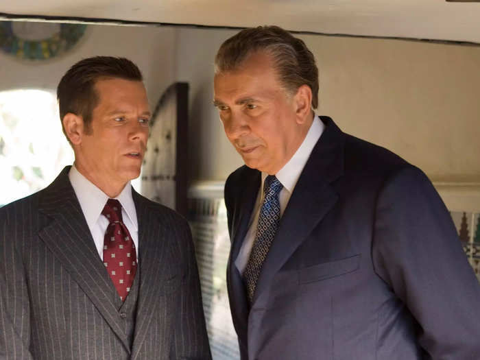 In the 2008 historical drama "Frost/Nixon," Bacon plays Nixon