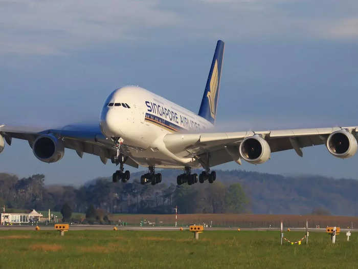 Singapore Airlines is one of the largest operators of the Airbus A380 jumbo jet.