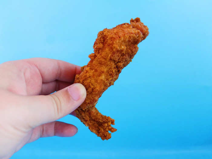 The chicken tenders