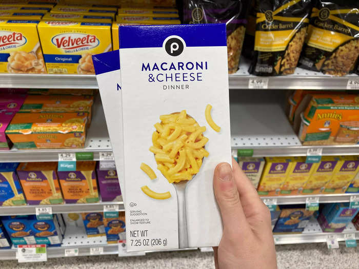 Even the Publix store-brand boxed macaroni and cheese was certified kosher, which is rare in my experience.