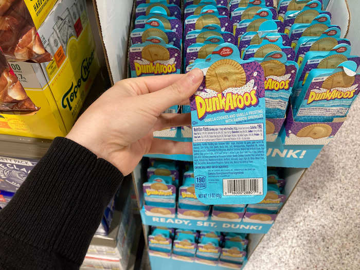 I was thrilled to find Dunkaroos, a favorite childhood snack.