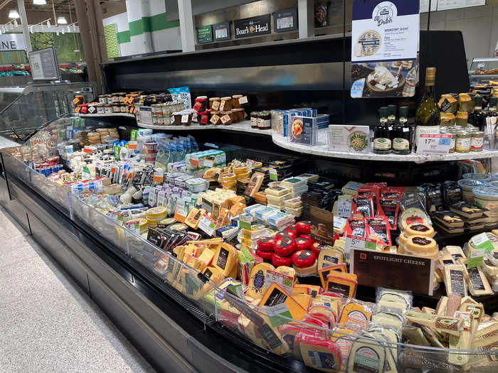 The giant cheese display made my Wisconsinite heart very happy.