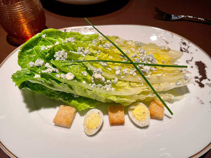 The romaine hearts-based salad was also a standout.