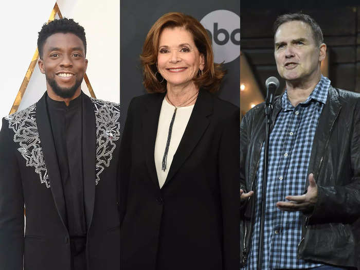 Chadwick Boseman, Norm Macdonald, and Jessica Walter all earned posthumous nominations.