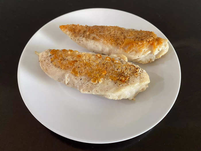 These tenders even tasted great with simple seasoning.