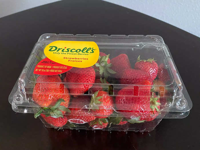 Shoppers deemed the fresh strawberries this year