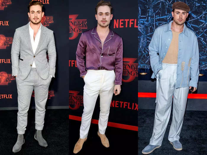 Dacre Montgomery has shown that his real-life style is strikingly different from his character