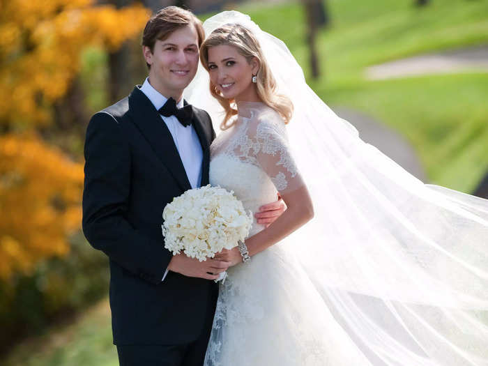 Ivanka married Jared Kushner, a business entrepreneur and owner of The New York Observer. They wed at the Trump National Golf Club on October 25, 2009, in Bedminster, New Jersey.