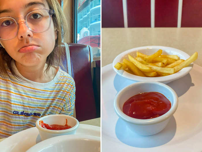 Next up were the fries. Served as an appetizer, they were crispy on the outside and mushy on the inside. They were so good that I finished them before my burger even came out.