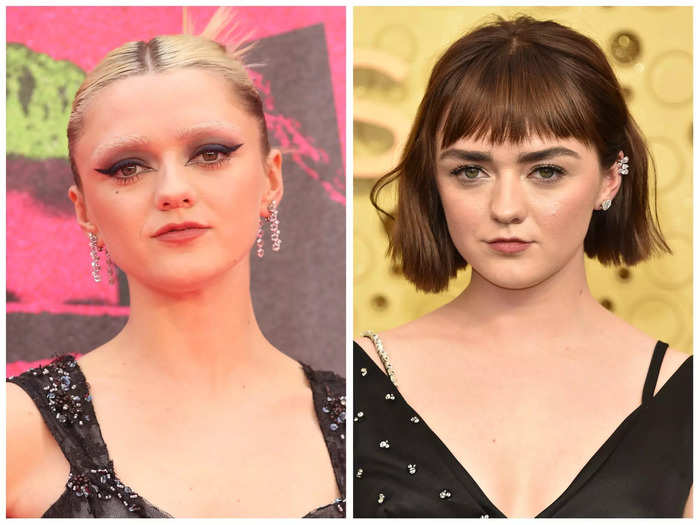 Maisie Williams has worn bleached eyebrows to several events in 2022, including to the London premiere of "Pistol" in May. It