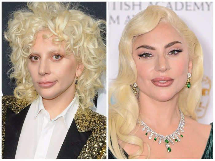 Lady Gaga looked almost unrecognizable when she tried out the trend for an appearance in Hollywood in 2016.