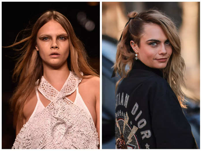 The trend has resurfaced among celebrities and models in recent years. Cara Delevingne walked the runway with bleached brows for Paris Fashion Week in 2014.