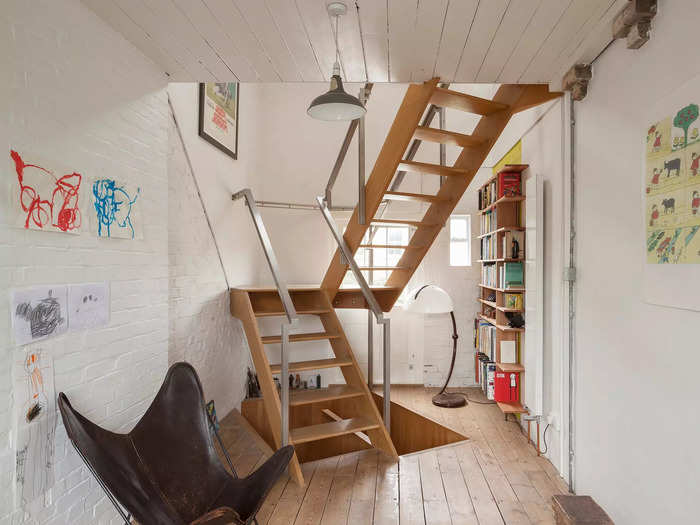 The tiny property, which spans just under 900 square feet, has a modern appearance despite the fact it used to be a Victorian coach house, Martin Reynolds, the architect behind the design, told Insider.