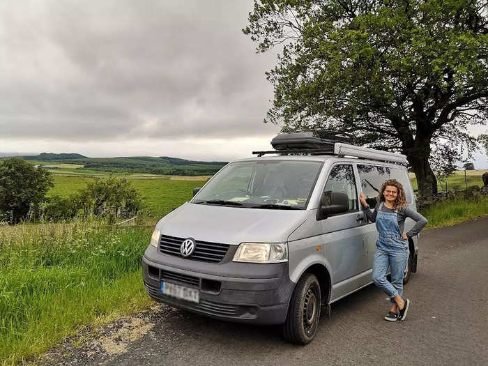 After setting a budget, we spent a month searching for the right van