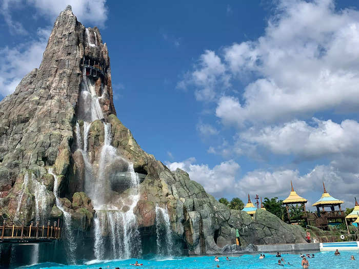 Spend a day at Volcano Bay water park.