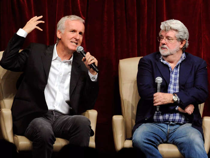 James Cameron, 67, quit his job as a truck driver after seeing the original "Star Wars" in 1977, when he was in his early 20s. It inspired him to pursue filmmaking.