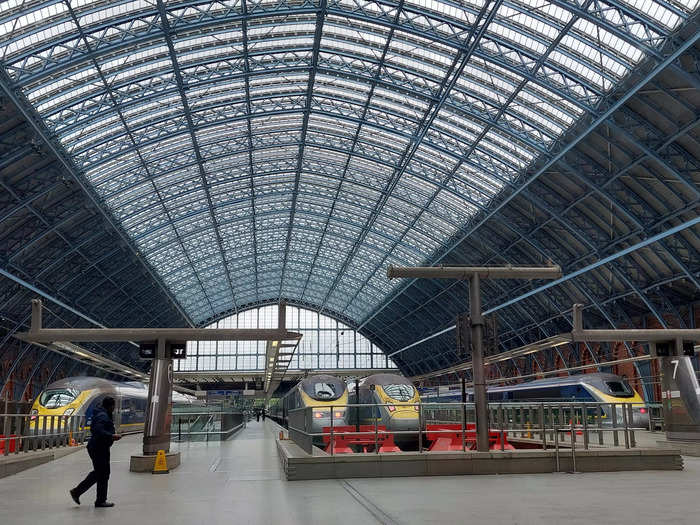 Three other train operators offer services from St. Pancras ...