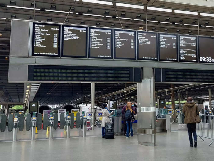 Though St. Pancras is known mainly for its Eurostar connections, it also serves a variety of destinations in England.