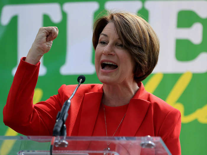 Sen. Amy Klobuchar of Minnesota